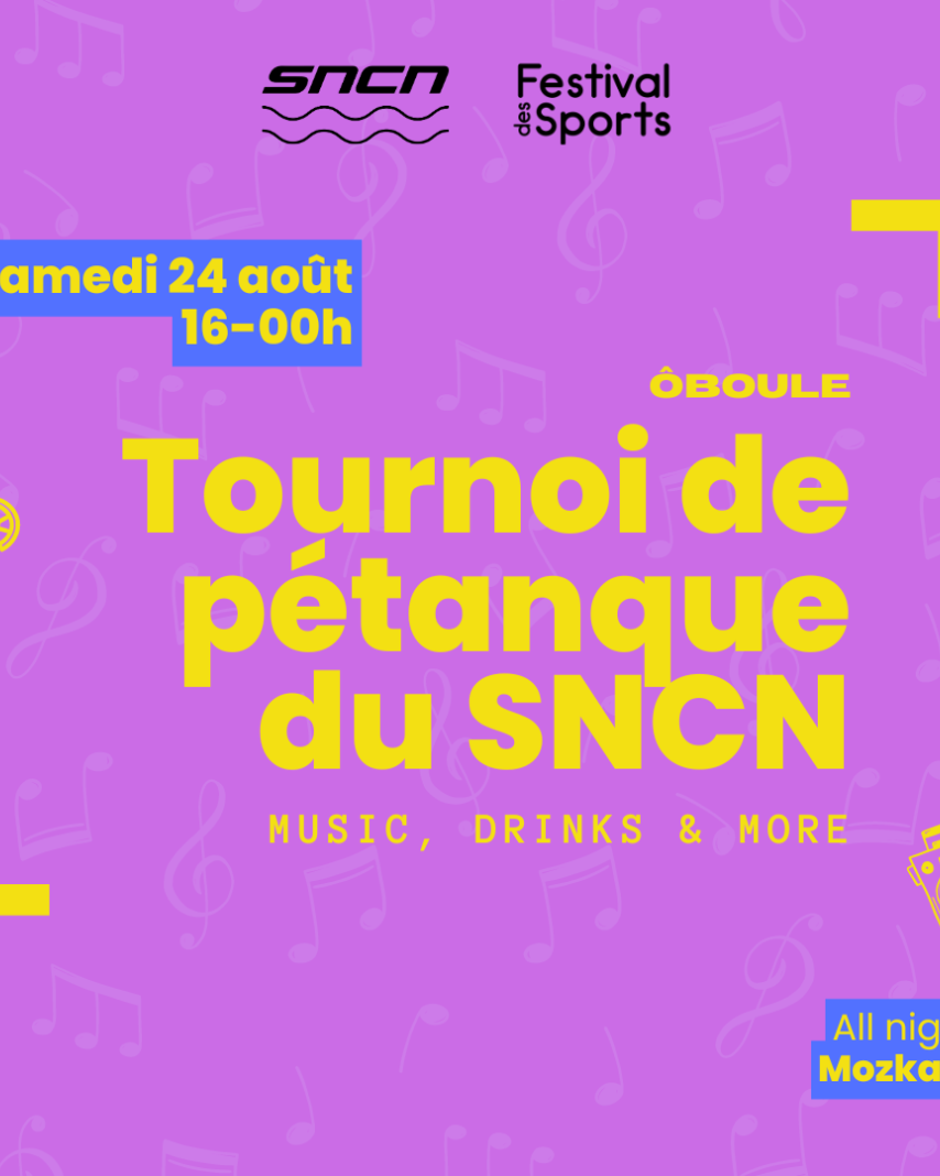 SNCN tournoi de pétanque